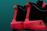Here's a detailed look at the heel counters of the shoes (Image via Instagram/@kicksdong)